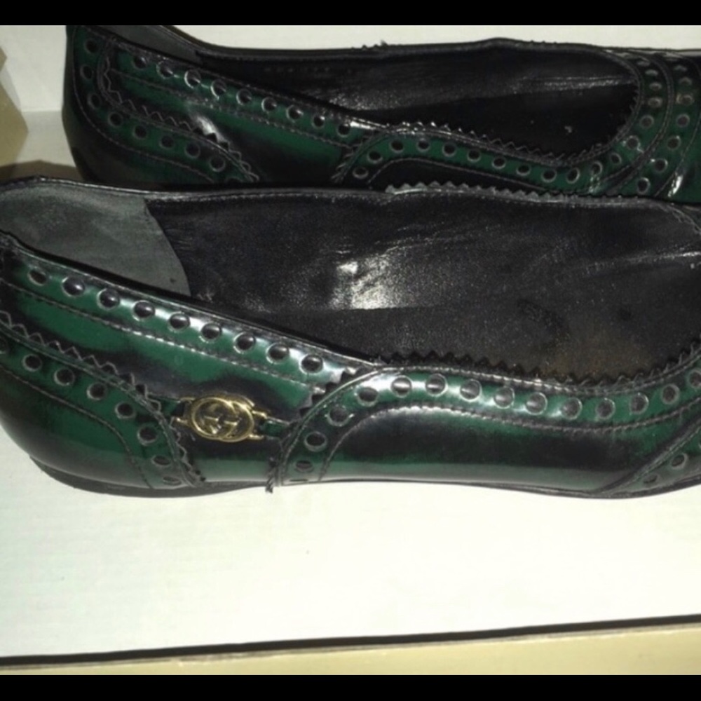 Authentic Gucci Flats Brocade size 36.5 or 6